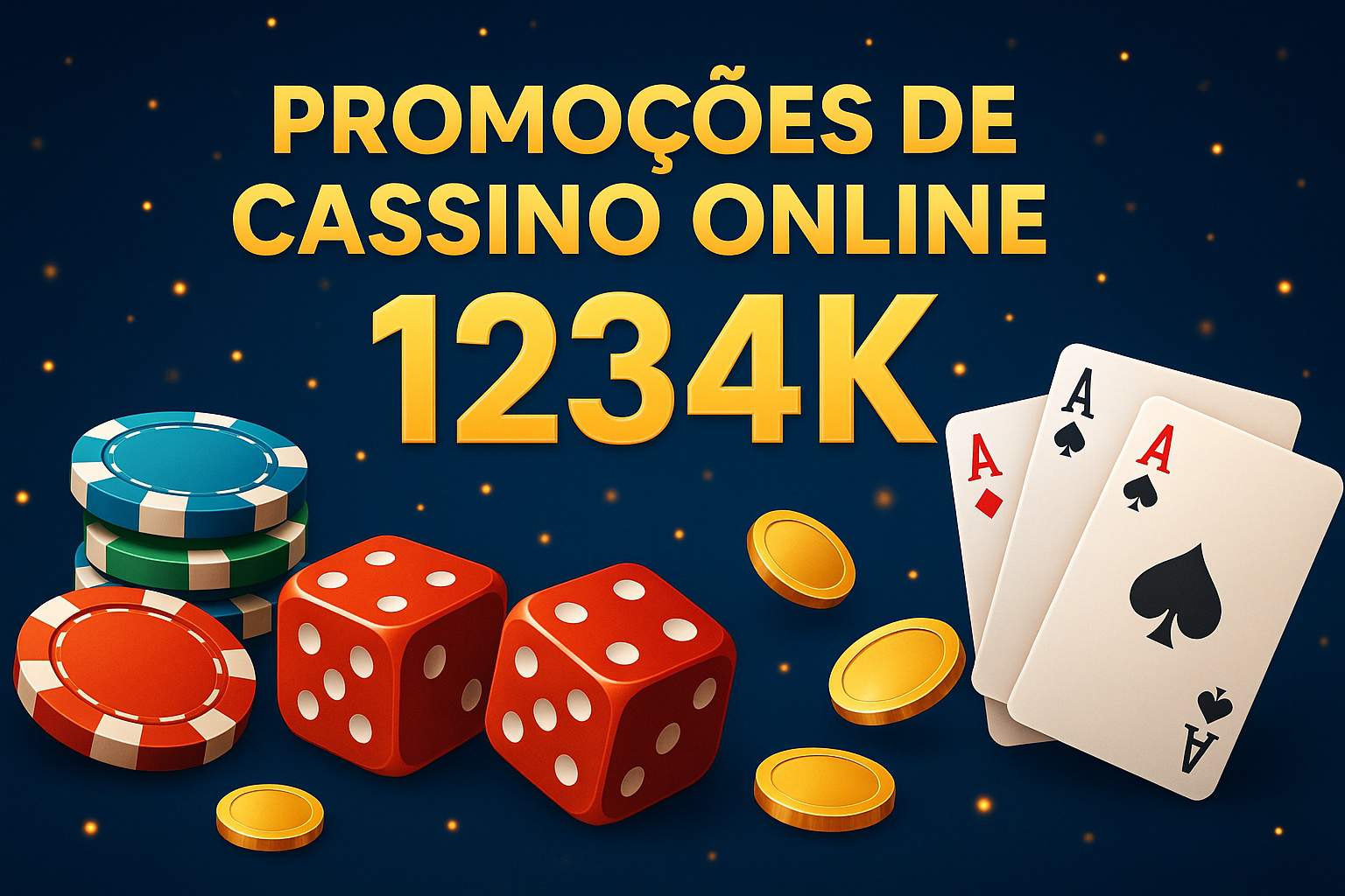 O bônus promocional 1234K é uma ótima maneira de começar sua aventura