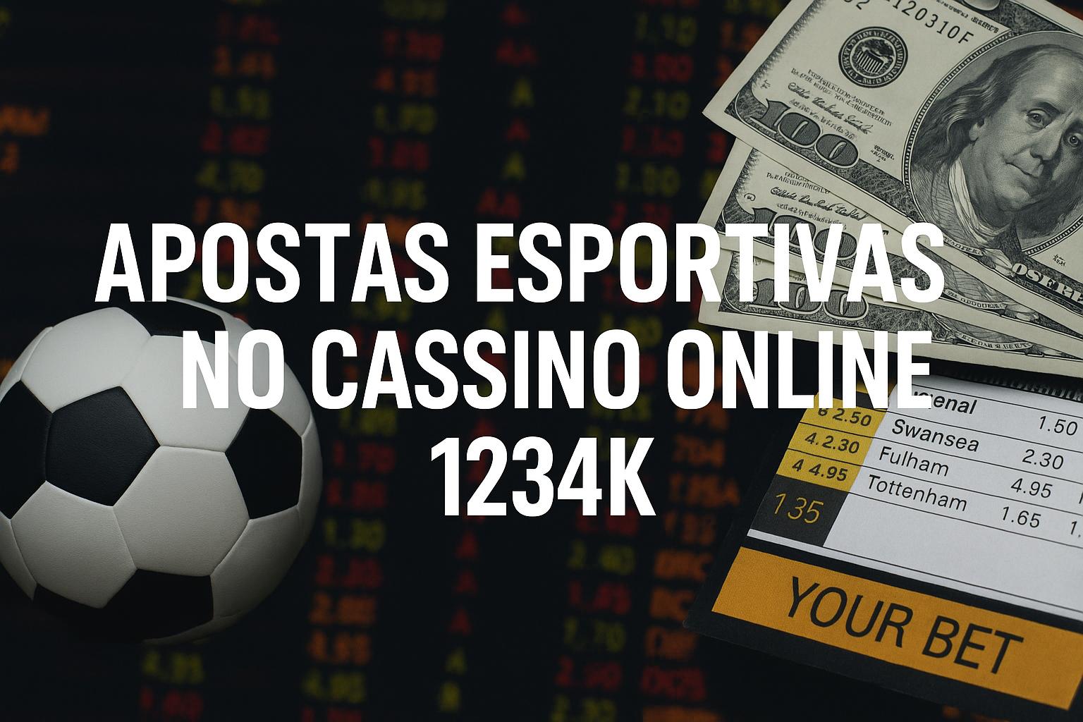 Aposte em apostas esportivas no cassino online 1234K